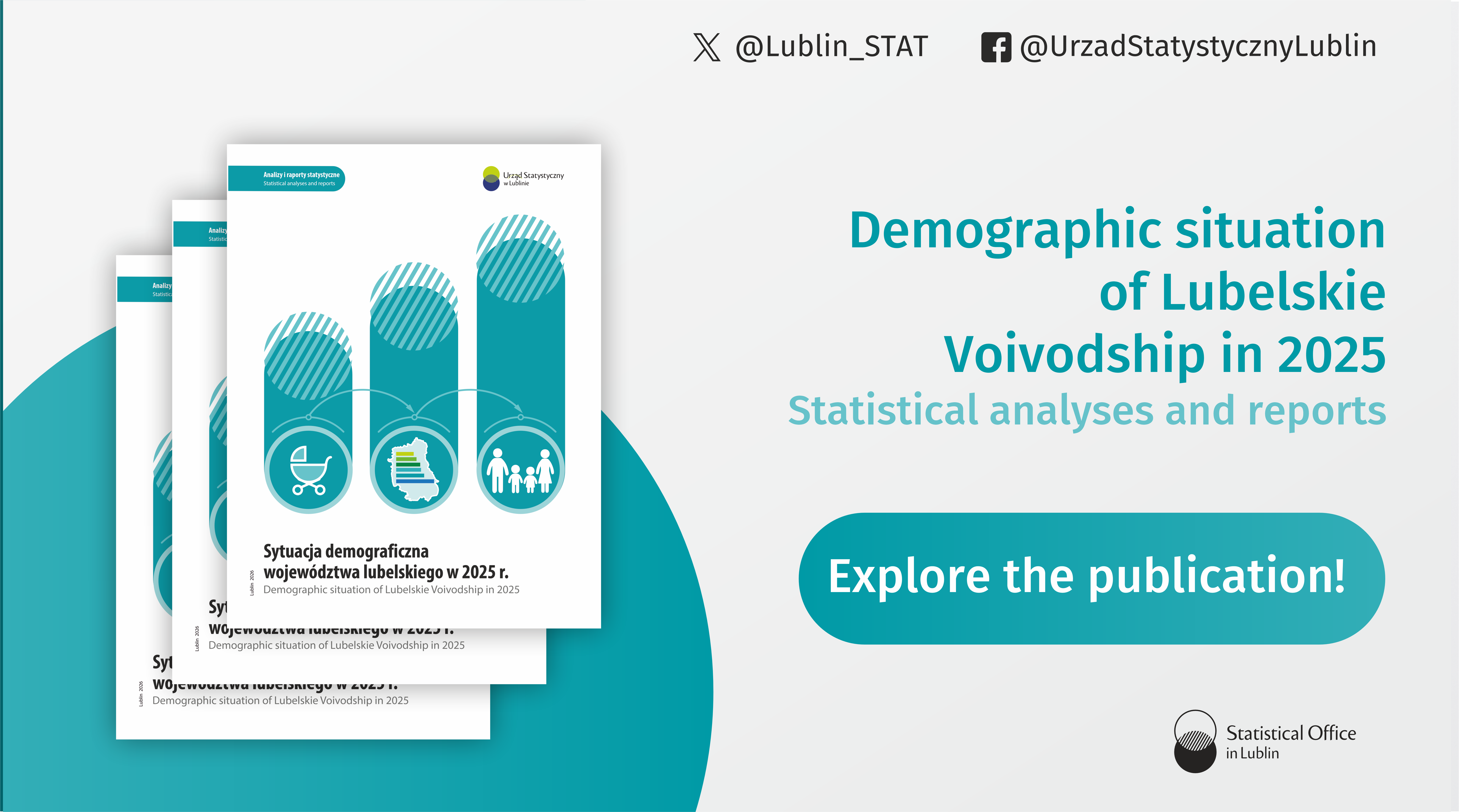 Demographic situation of Lubelskie Voivodship in 2025