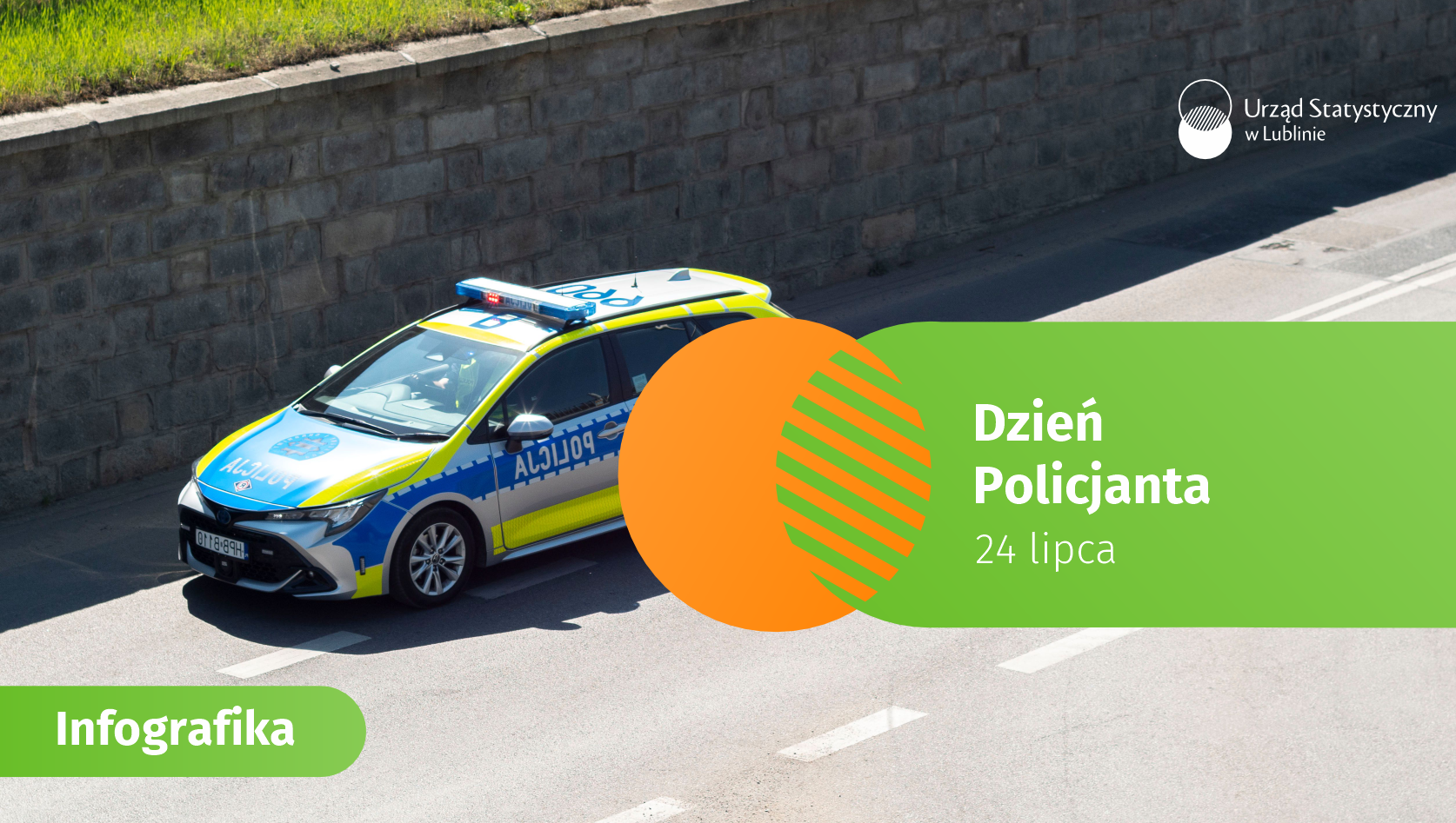 Dzień Policjanta w województwie lubelskim - 24 lipca 2026 r. (infografika)